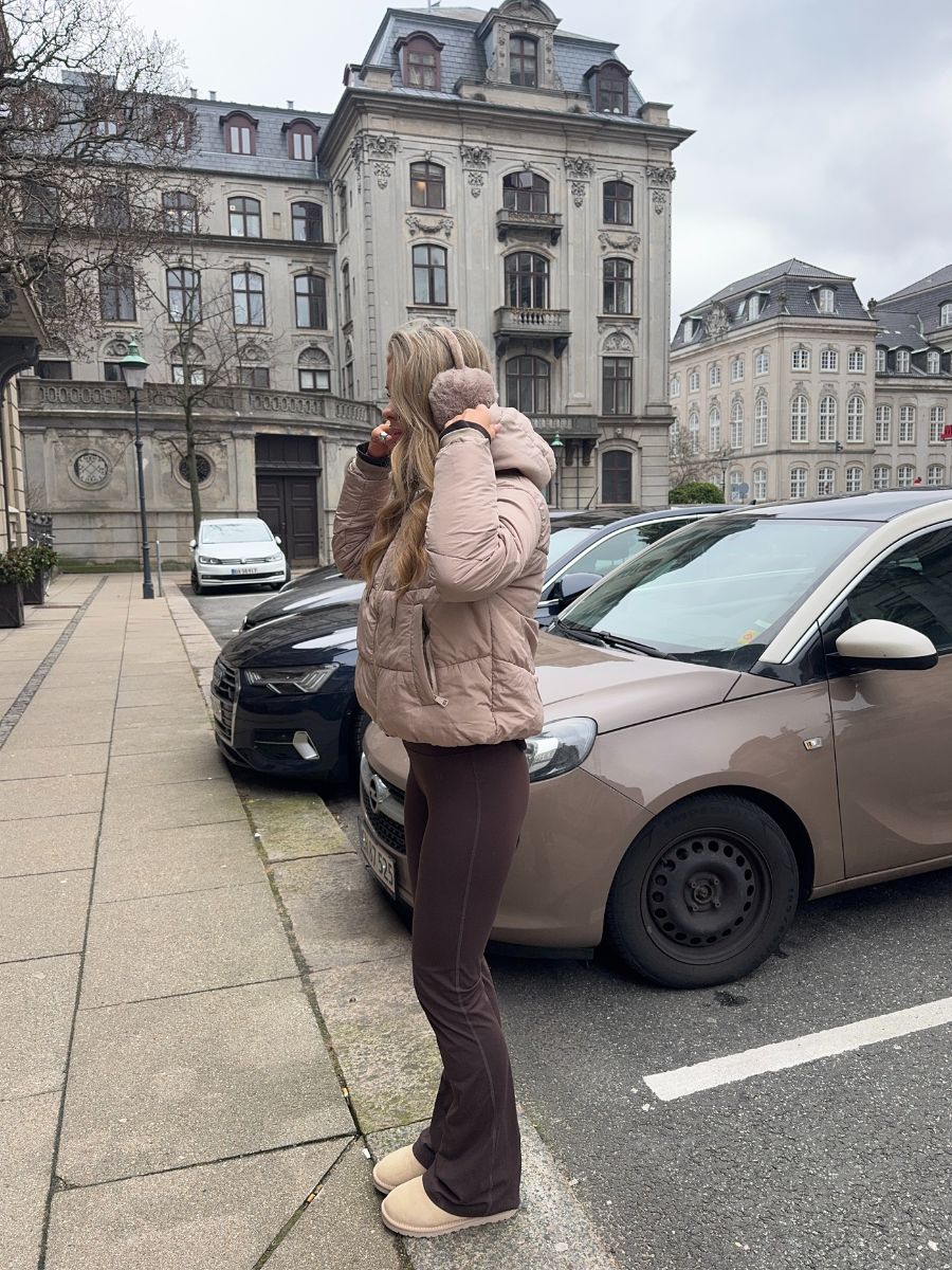 Aijo puffer jacket - Beige