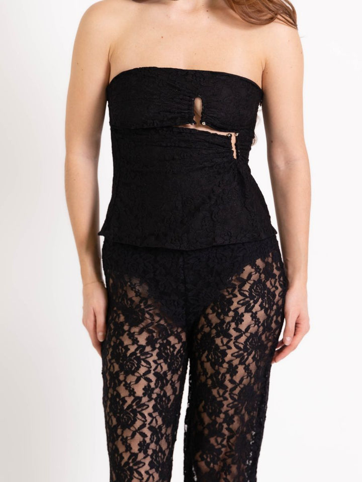 Alma lace set - Black