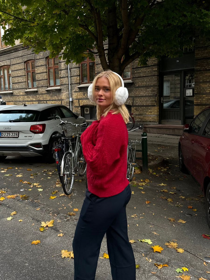 Astrid knit - Dark red