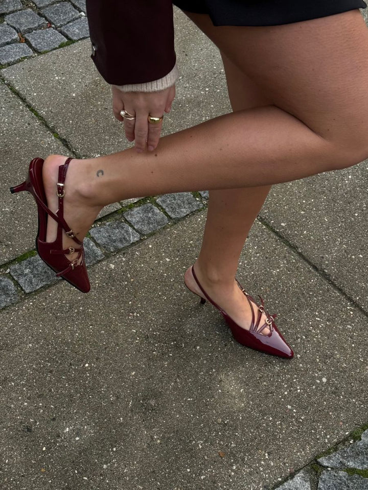 Augusta pumps - Burgundy
