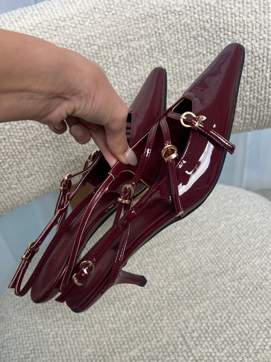 Augusta pumps - Burgundy
