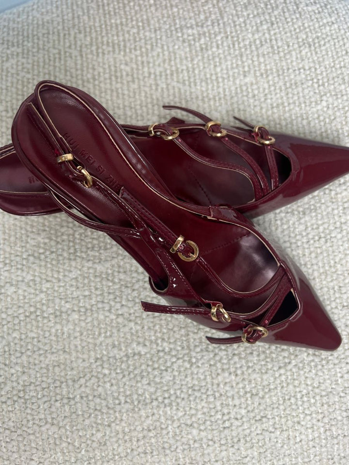 Augusta pumps - Burgundy