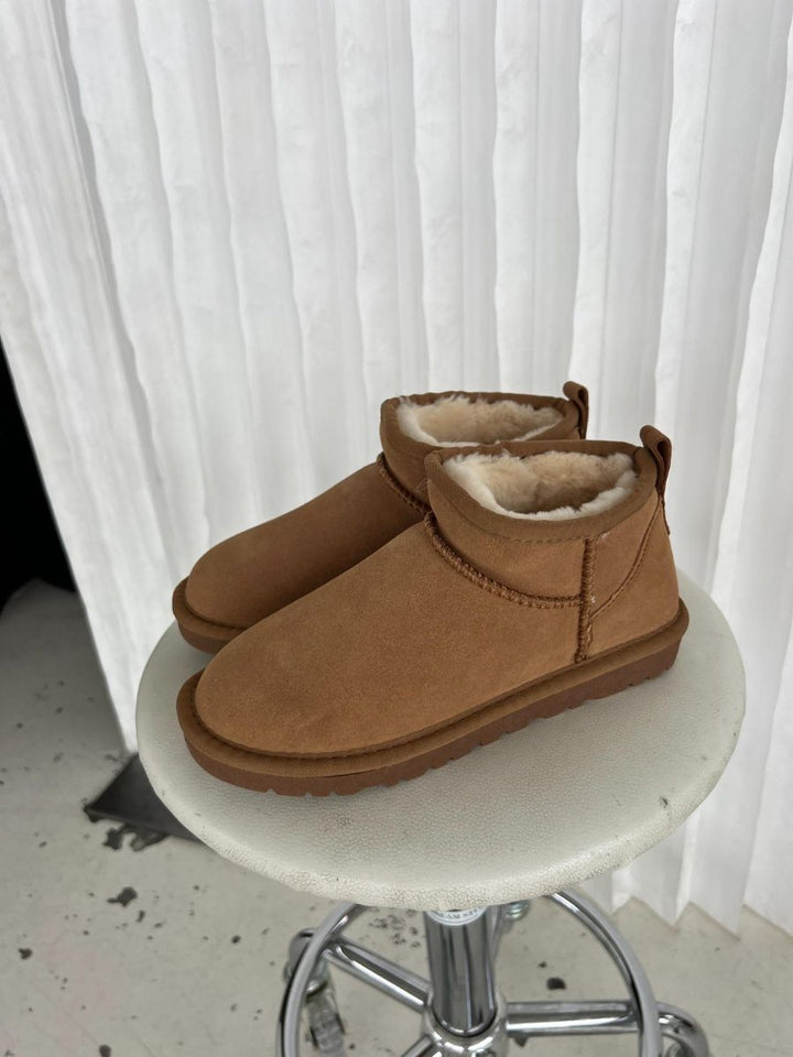 Teddy boots - Brown