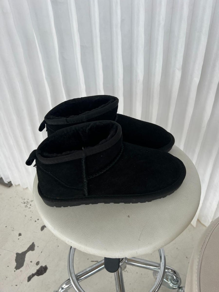 Teddy boots - Black