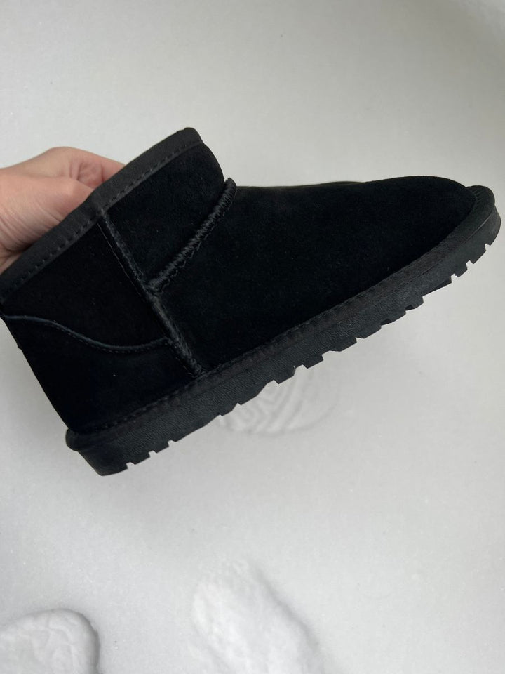Teddy boots - Black