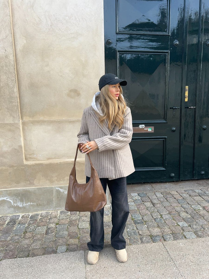 Bea shoulder bag - Brown