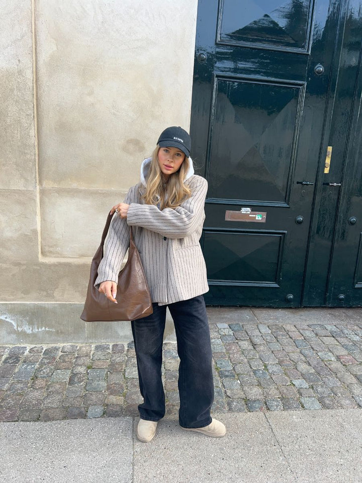 Bea shoulder bag - Brown