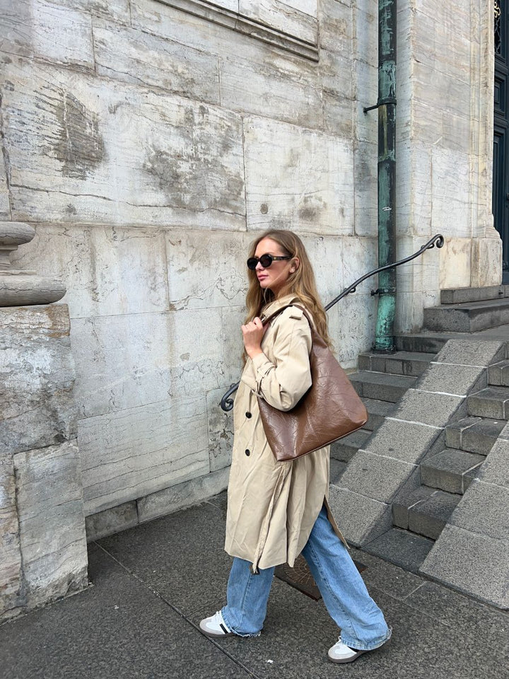 Bea shoulder bag - Brown