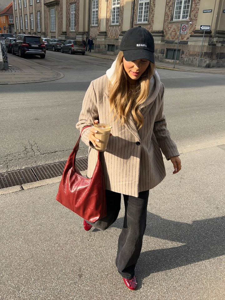 Bea shoulder bag - Burgundy