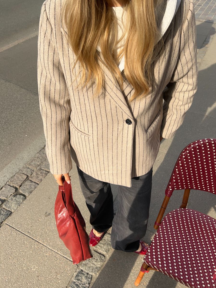 Bea shoulder bag - Burgundy