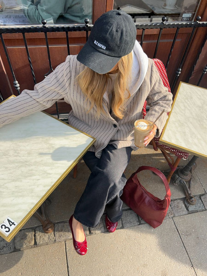 Bea shoulder bag - Burgundy