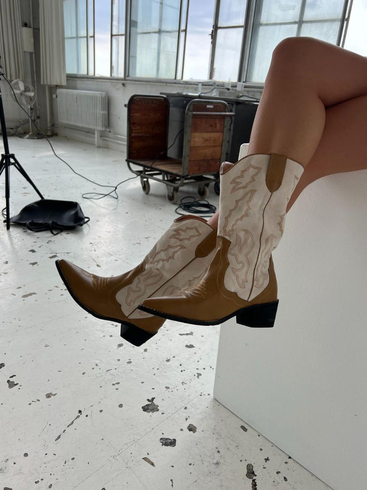 Cowboy boots - Brown