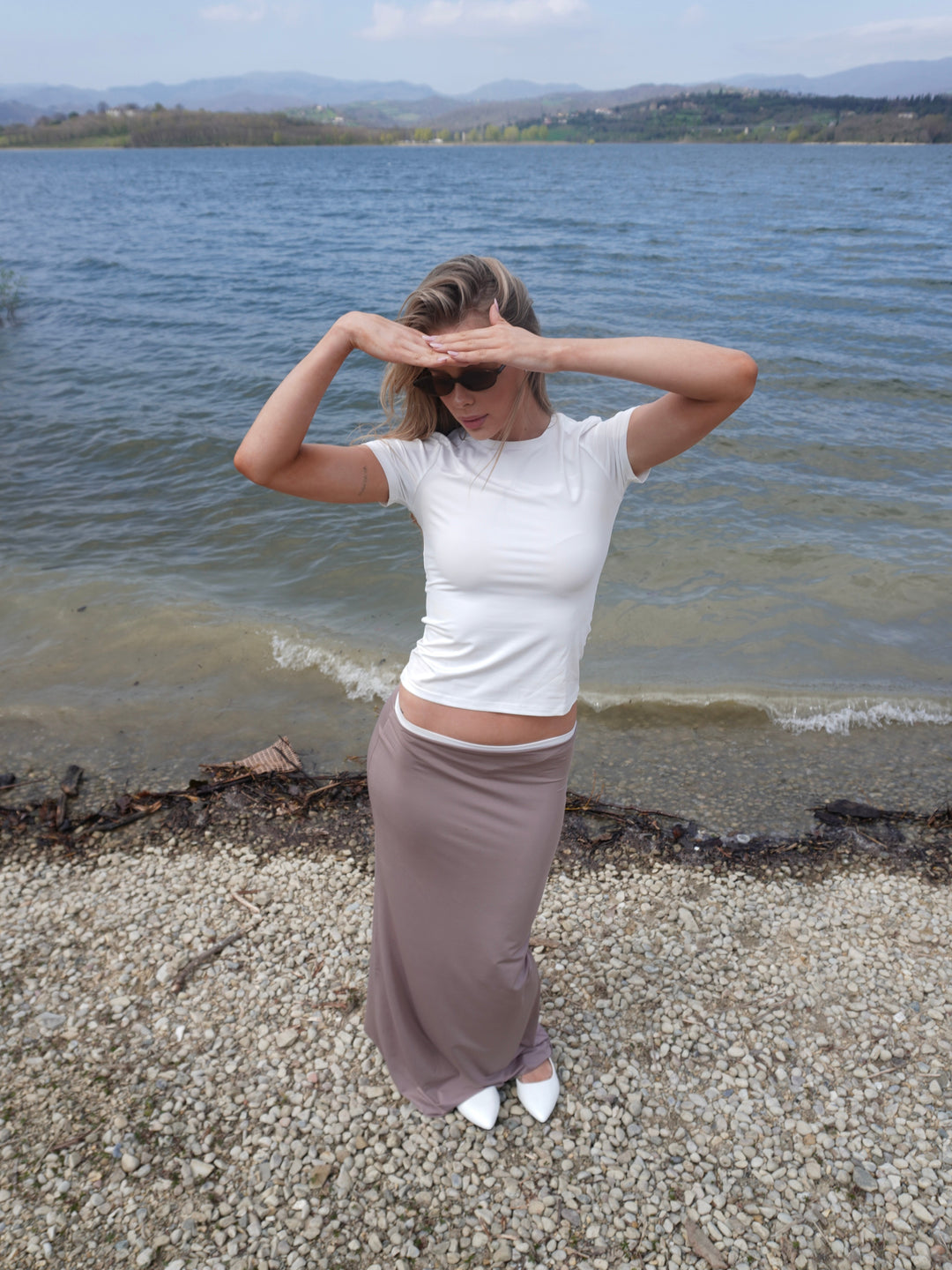 Nelly skirt - Beige
