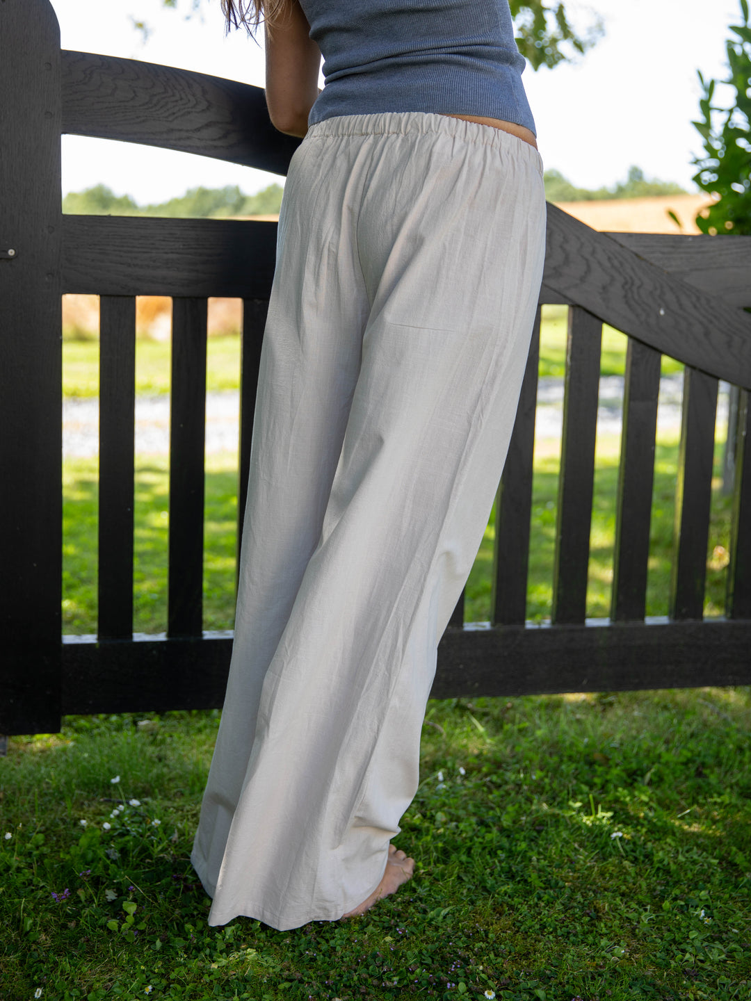Elva linen pants - Beige
