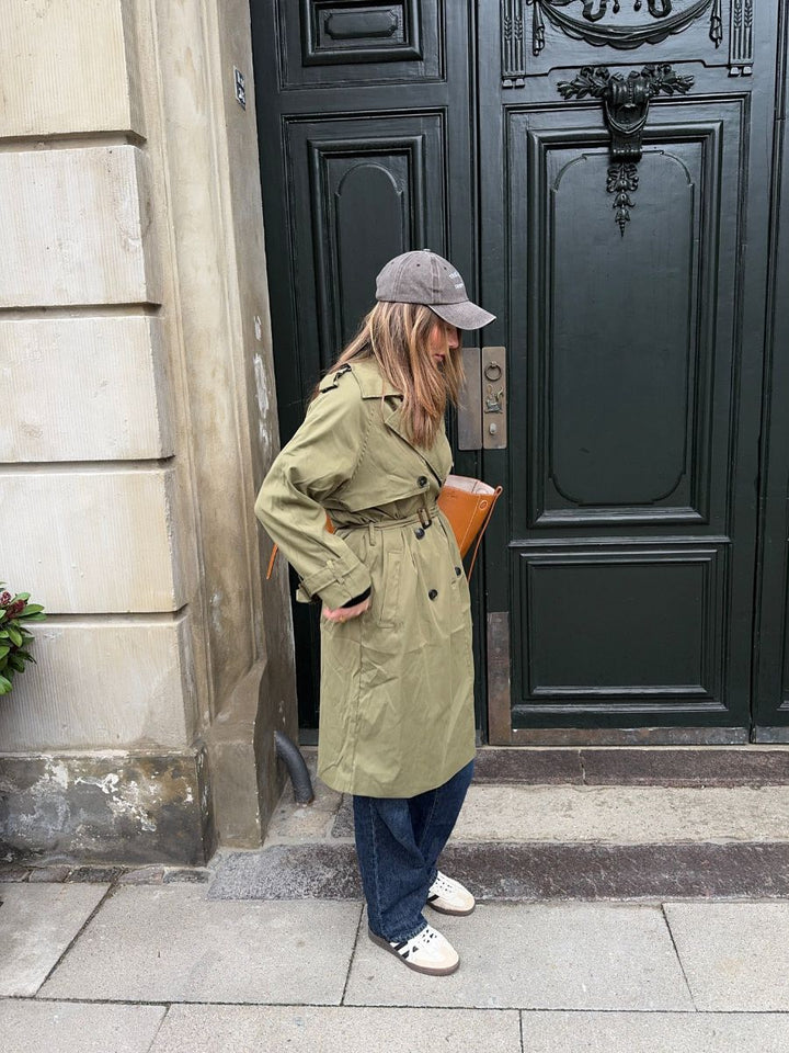 Elle trenchcoat - Dark green