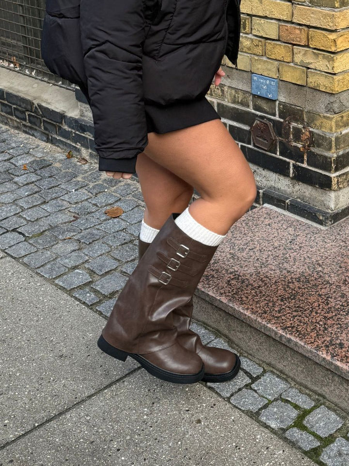 Ellie boots - Dark brown