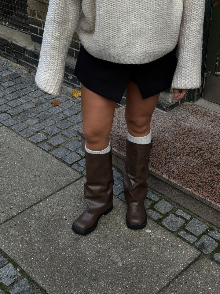 Ellie boots - Dark brown