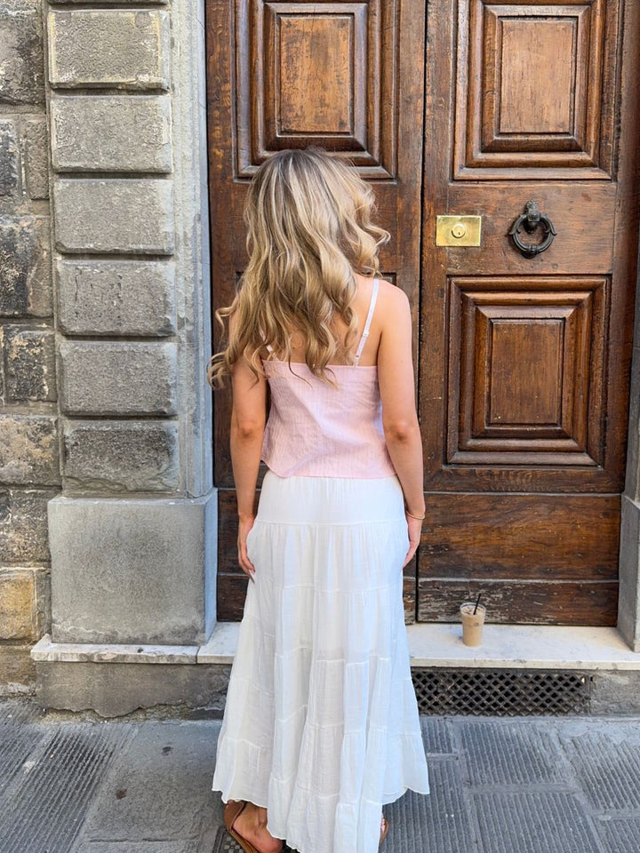 Emilia maxi skirt - White