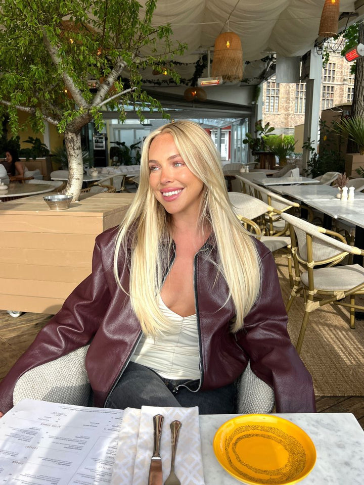 Emmy jacket - Burgundy