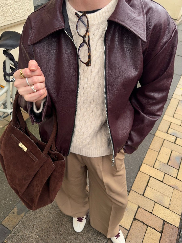 Emmy jacket - Burgundy