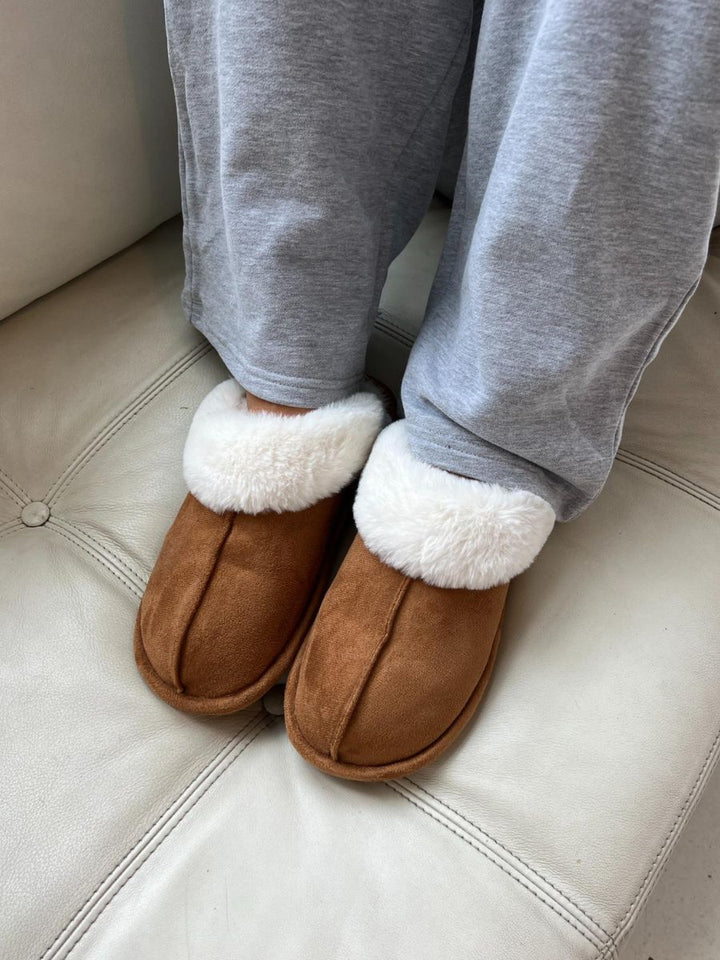 Slippers - Brown