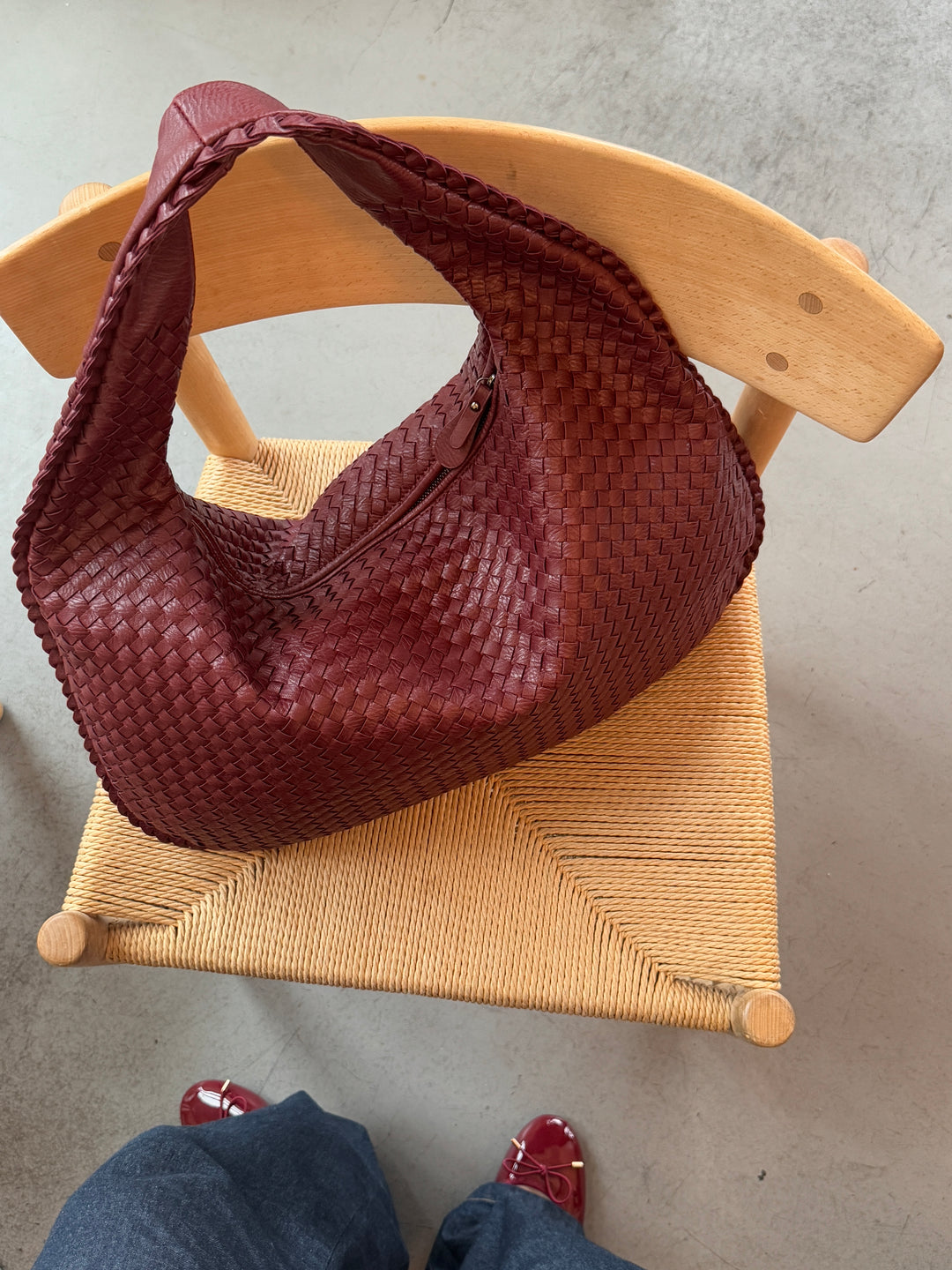 Aya bag - Dark red