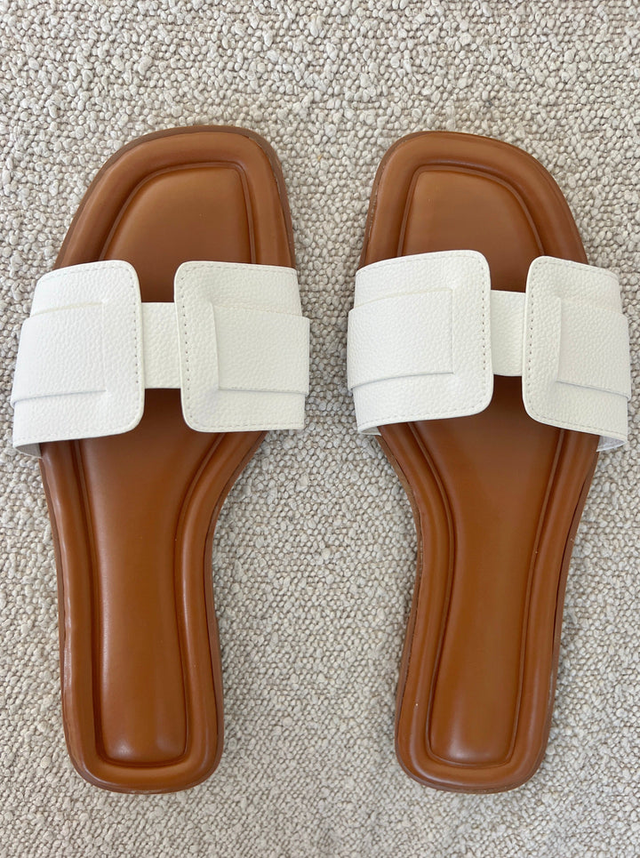 Ella sandal - White