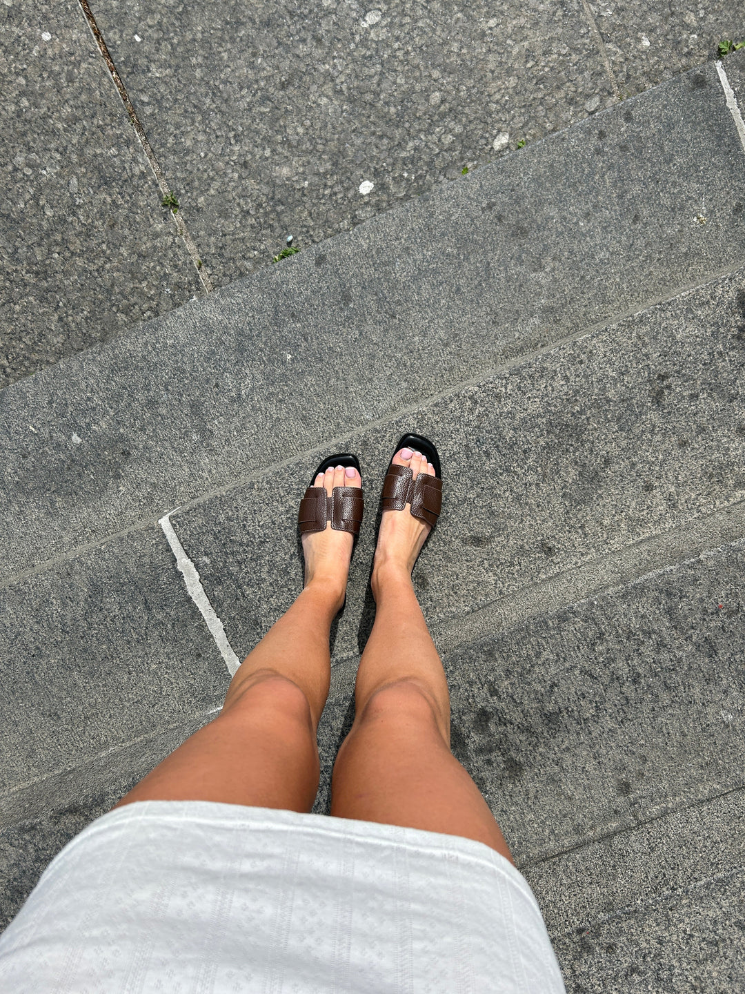 Ella sandal - Dark brown