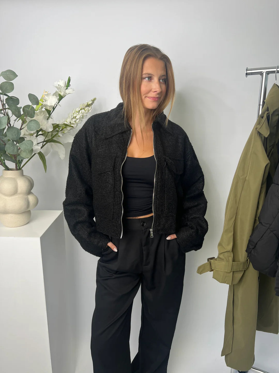 Una jacket - Black