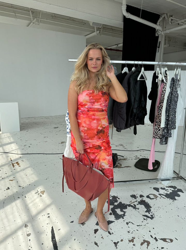 Camille tube dress - Red