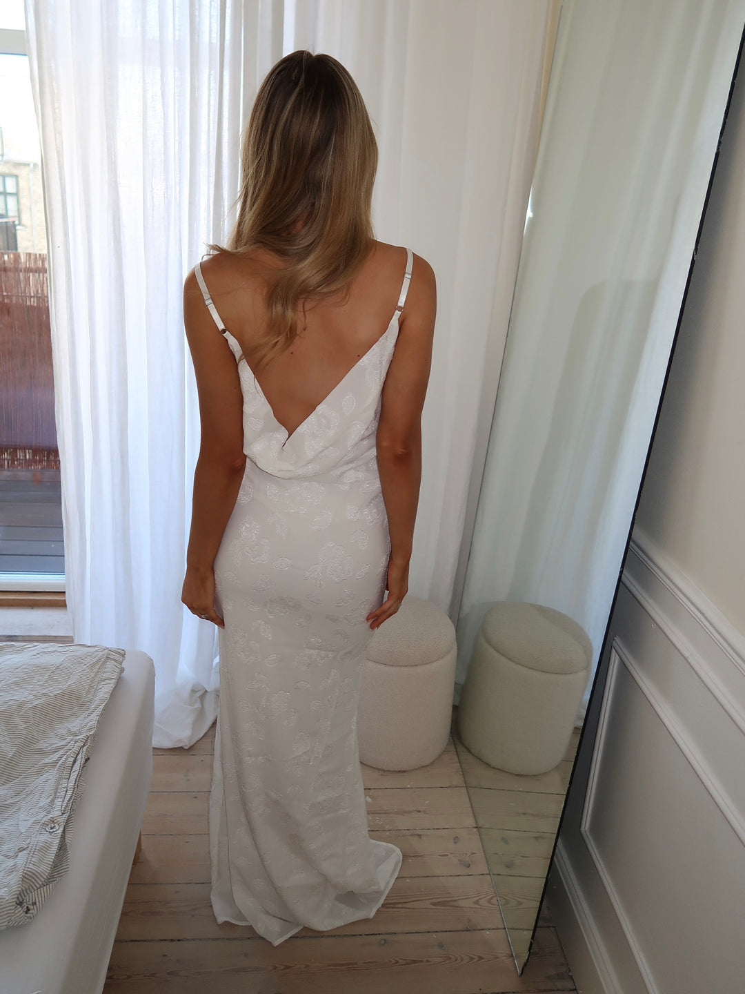 Lilie maxi dress - White