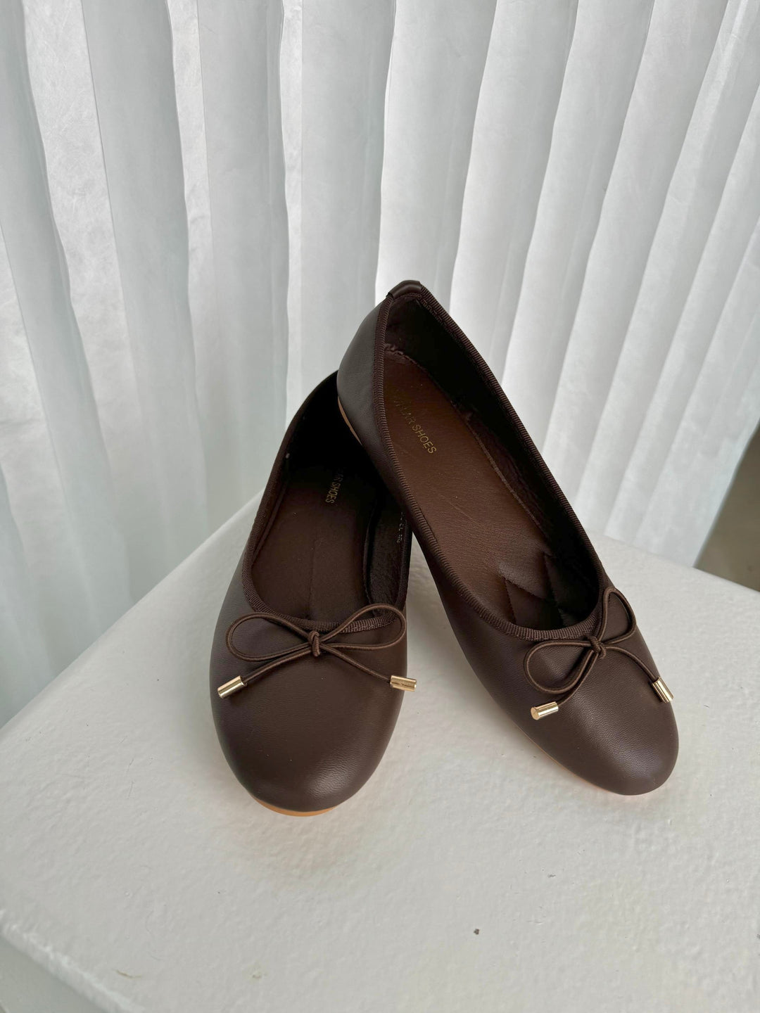 Jessi ballerina flats - Brown