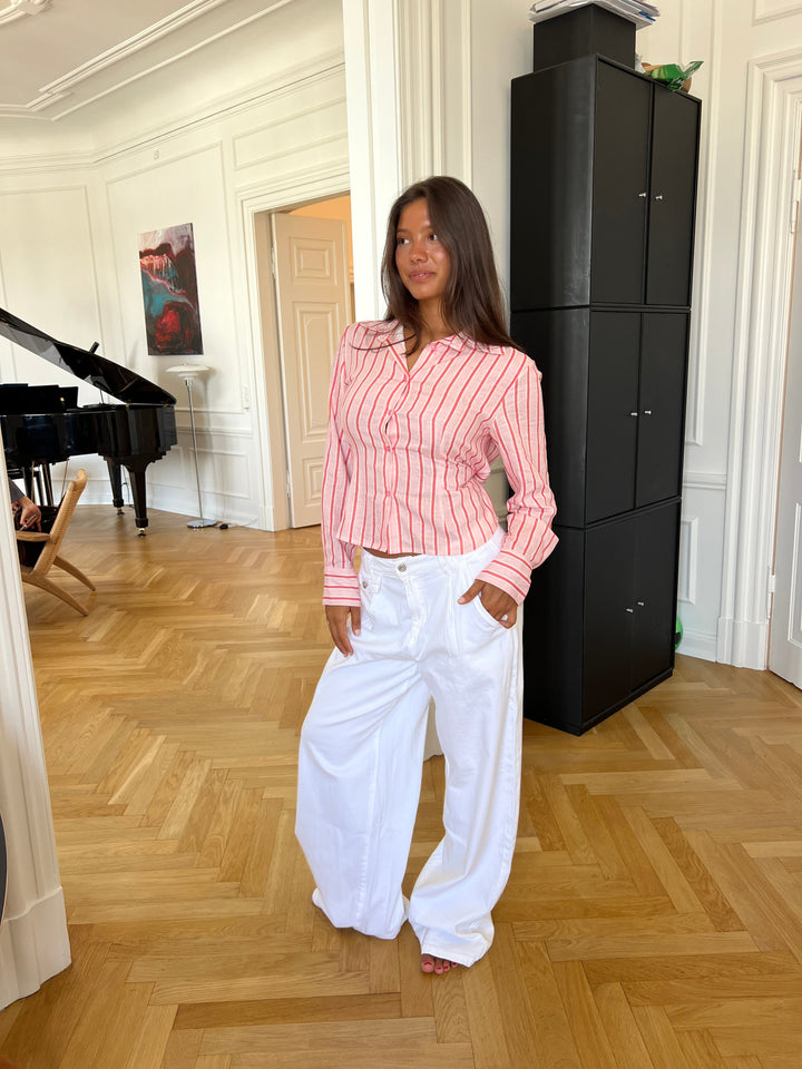 Esme baggy jeans - White