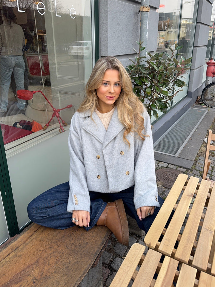 Zia trenchcoat - Light grey