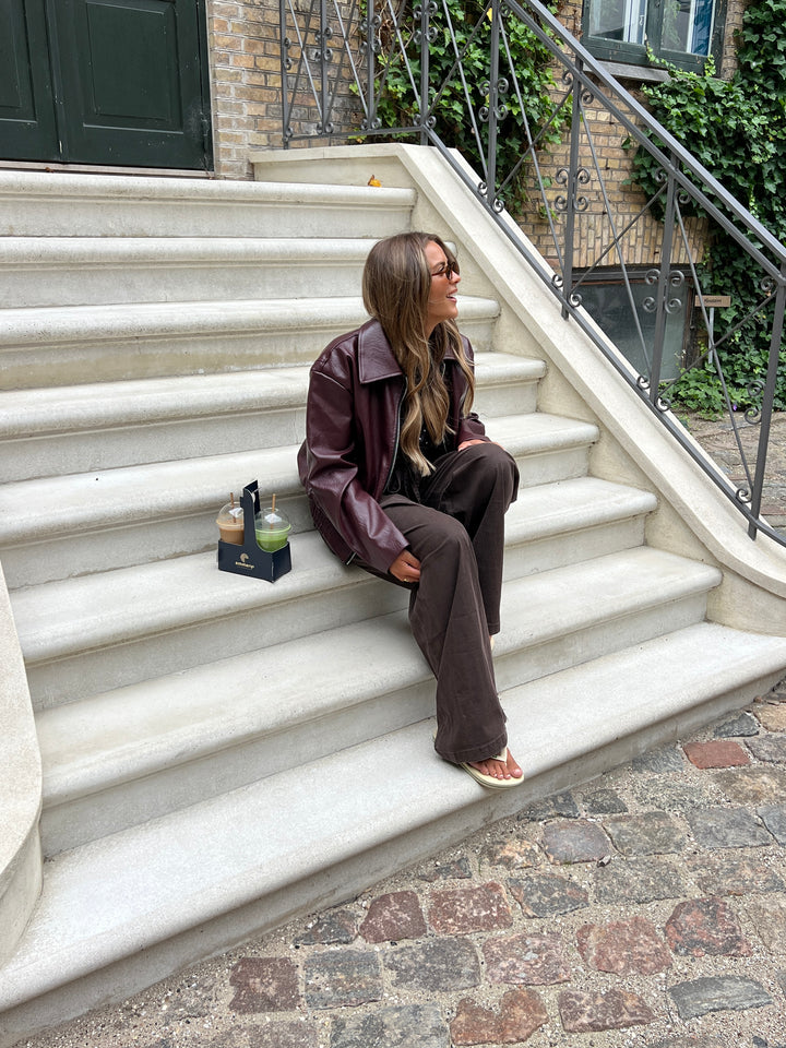 Emmy jacket - Burgundy