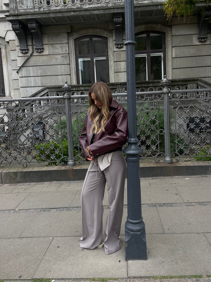 Emmy jacket - Burgundy