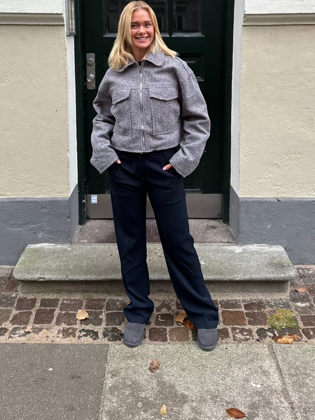 Teddy boots - Gray