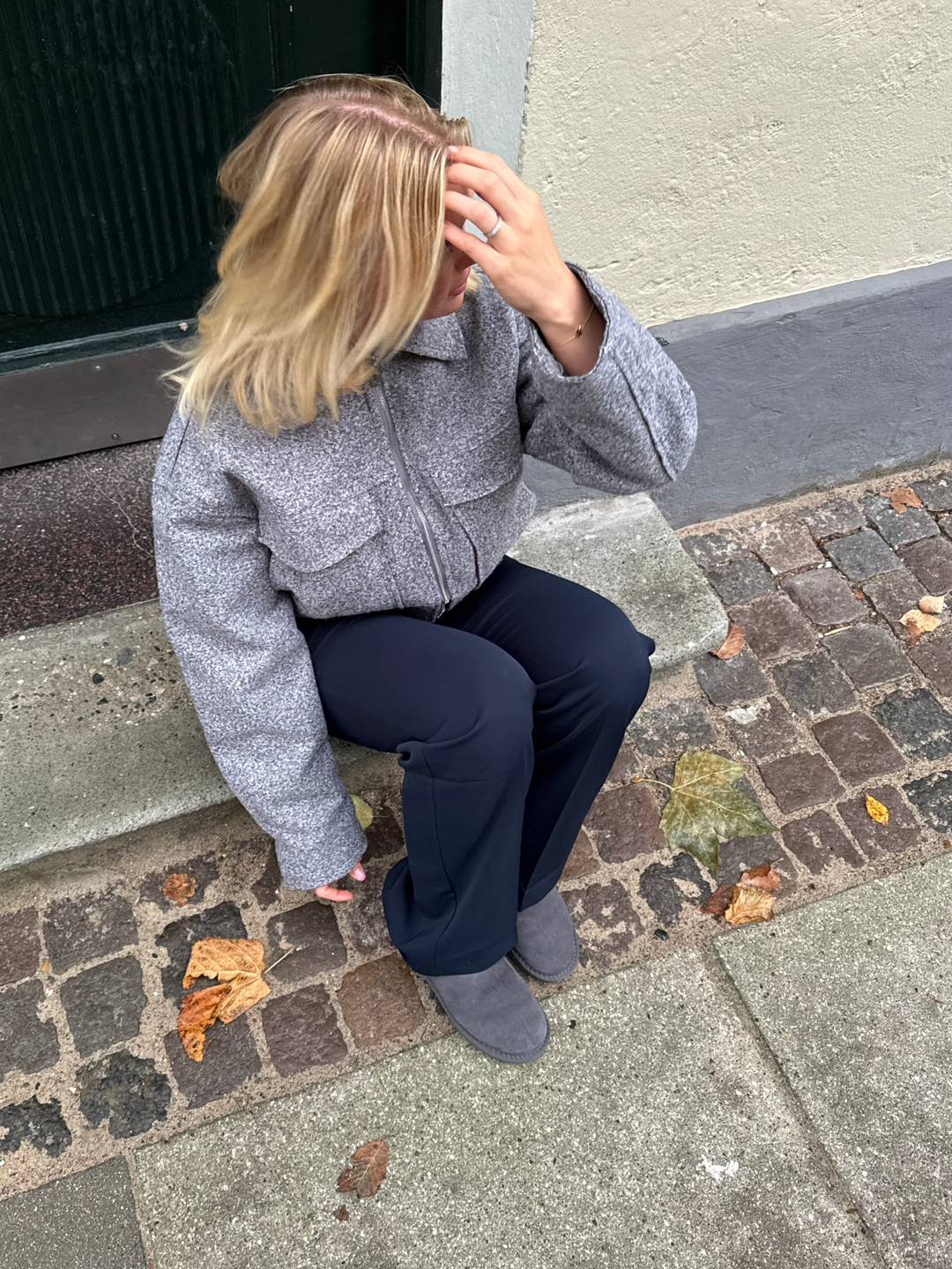 Teddy boots - Gray