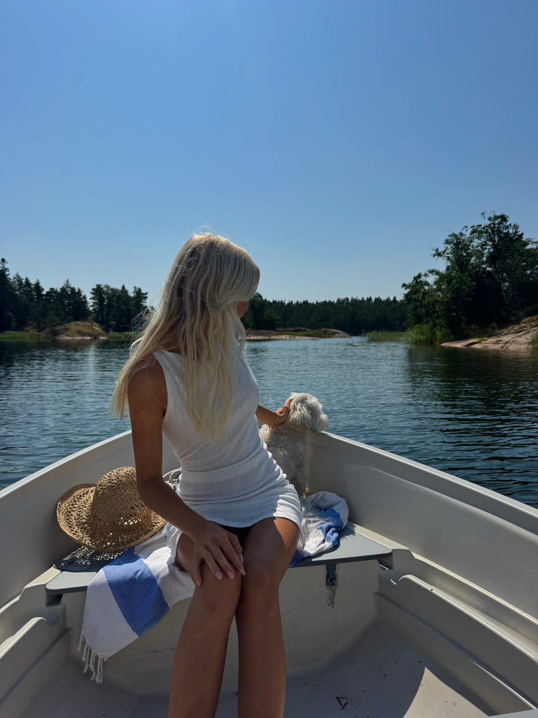 Sofie mini dress - White