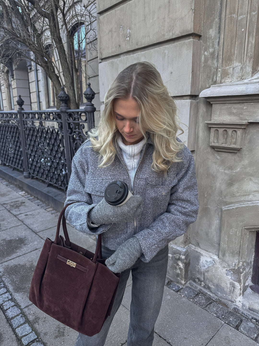 Una jacket - Grey