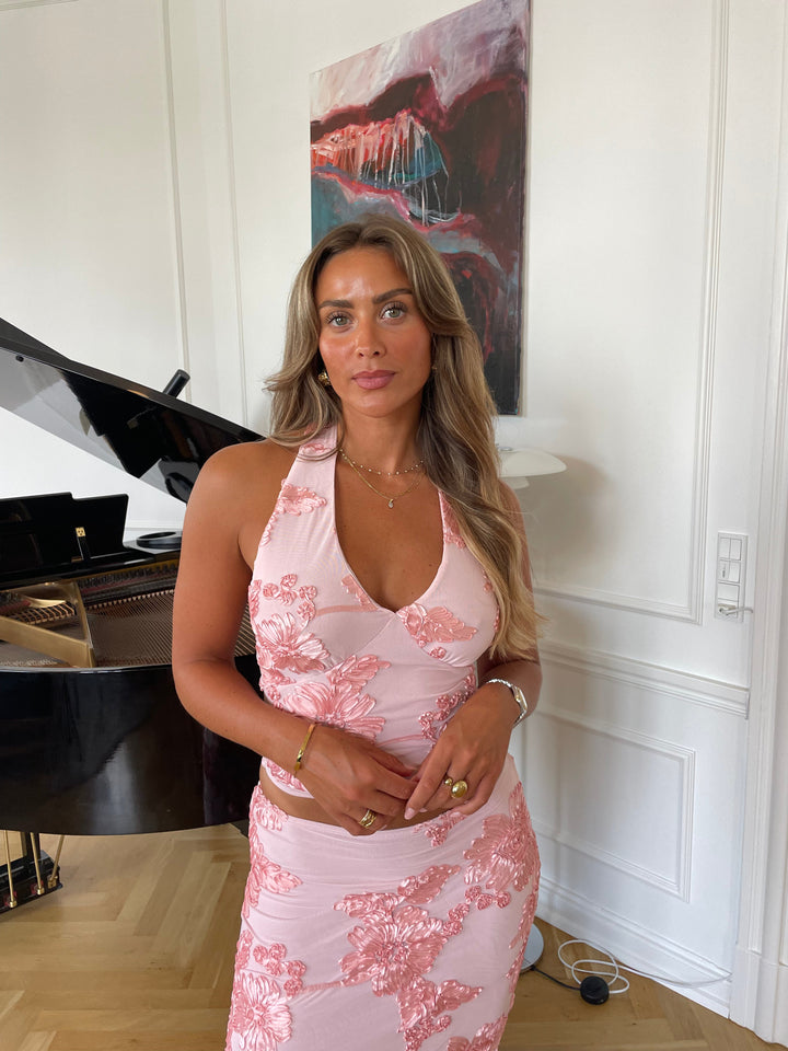 Kivo mesh top - Pink