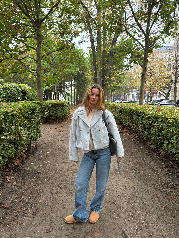 Zia trenchcoat - Light grey