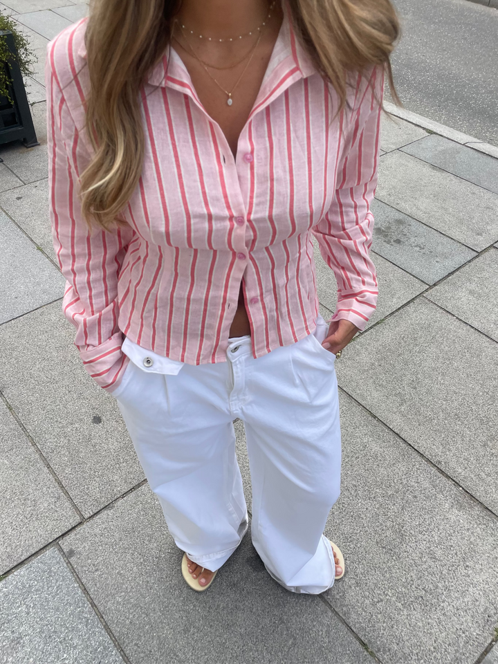 Esme baggy jeans - White