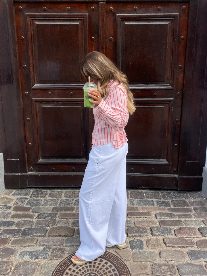 Esme baggy jeans - White