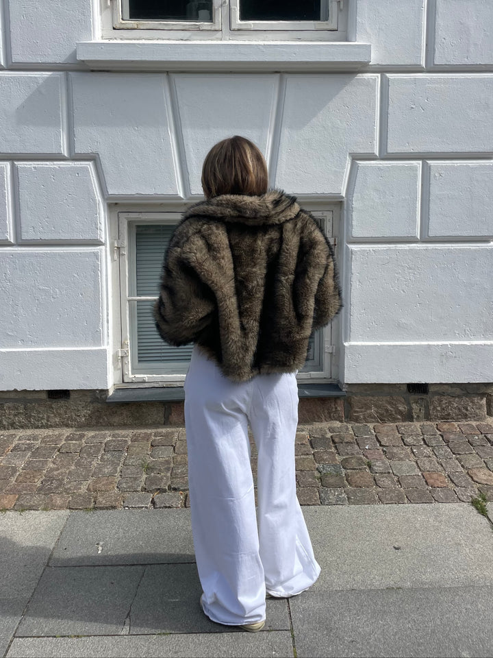 Ziva fur jacket - Brown