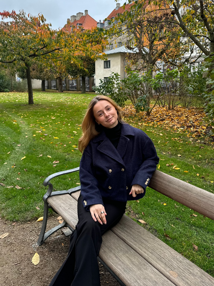 Zia trenchcoat - Navy