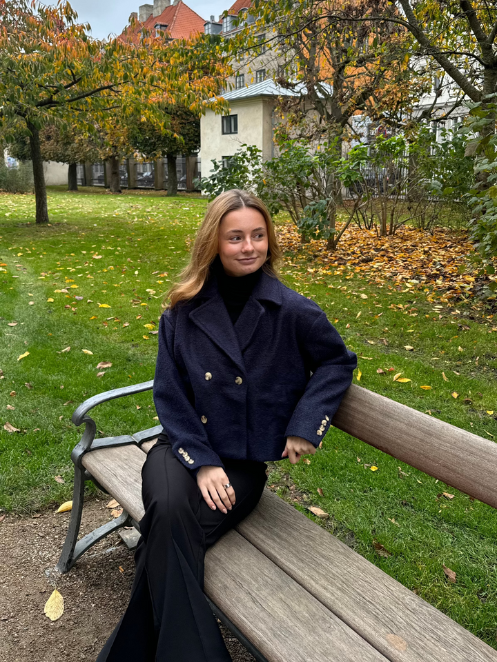 Zia trenchcoat - Navy