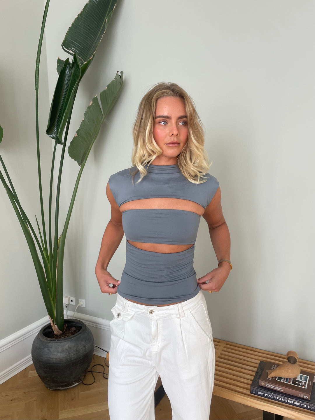 Wilma top - Grey