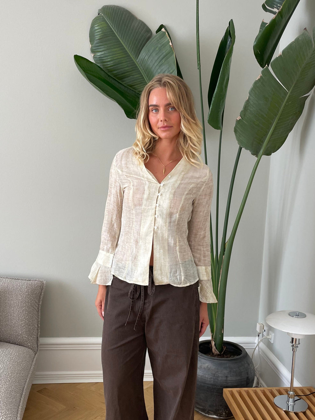 Mira shirt - Beige