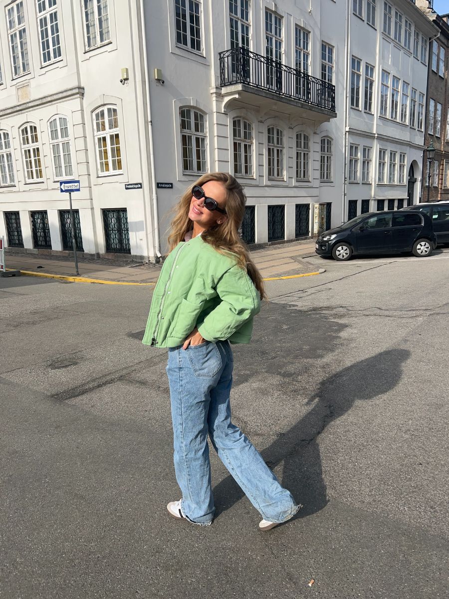 Jose bomber Jacket - Light green